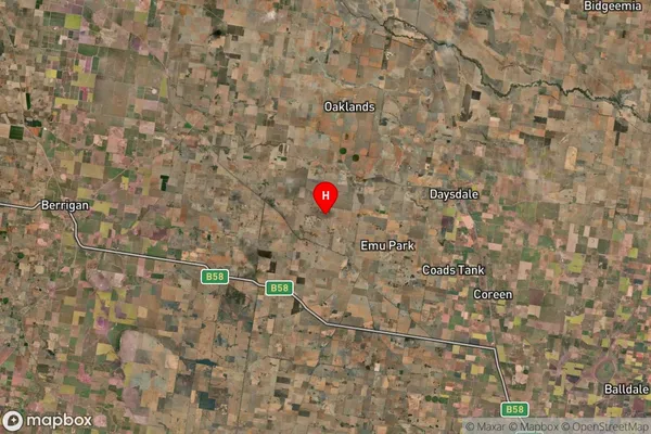 Sanger,New South Wales Satellite Map