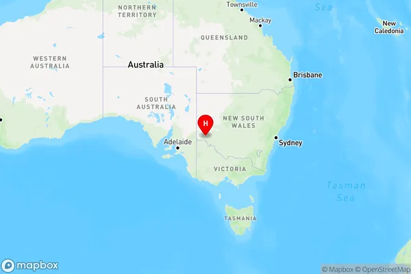 Para,New South Wales Region Map