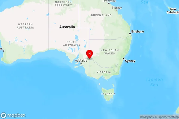 Rufus,New South Wales Region Map