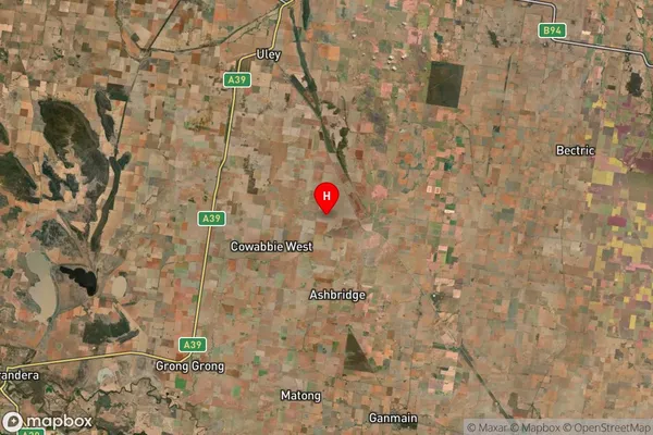 Cowabbie,New South Wales Satellite Map