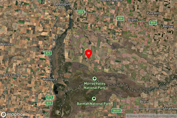 Bullatale,New South Wales Satellite Map