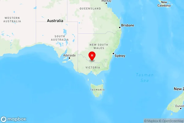 Bullatale,New South Wales Region Map