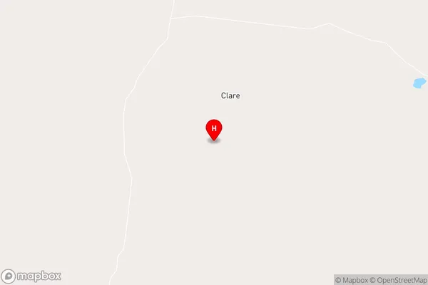 Clare,New South Wales Area Map