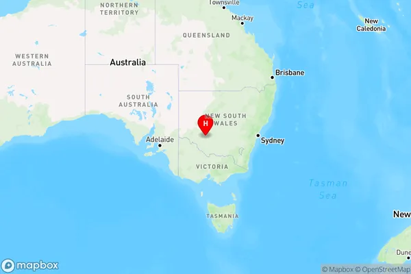 Corrong,New South Wales Region Map