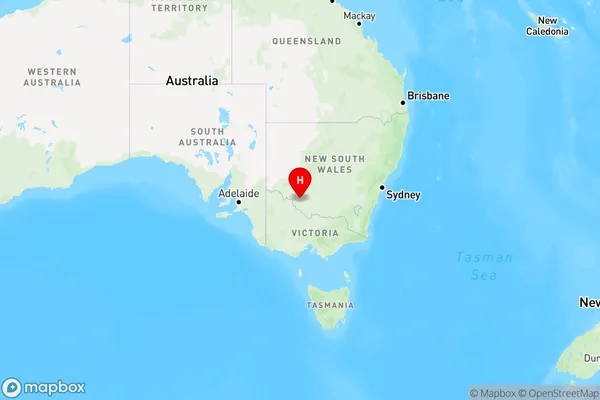 Keri Keri,New South Wales Region Map