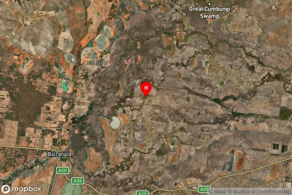 Waugorah,New South Wales Satellite Map