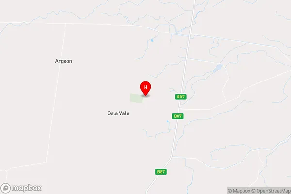 Gala Vale,New South Wales Area Map