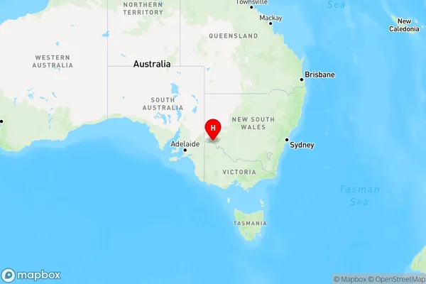 Coomealla,New South Wales Region Map