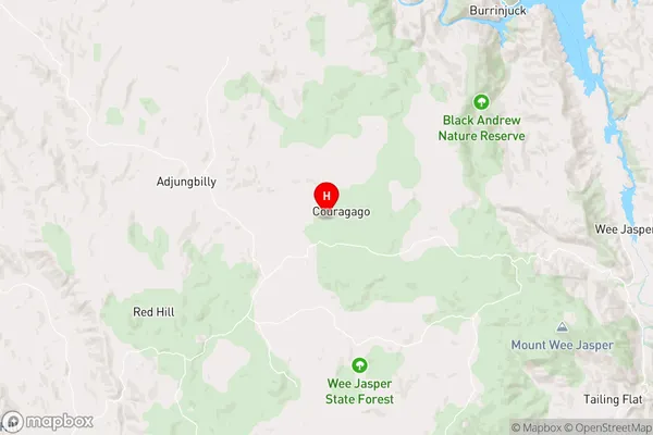 Couragago,New South Wales Area Map