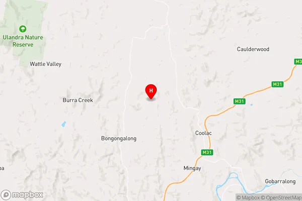 Burra Creek,New South Wales Area Map