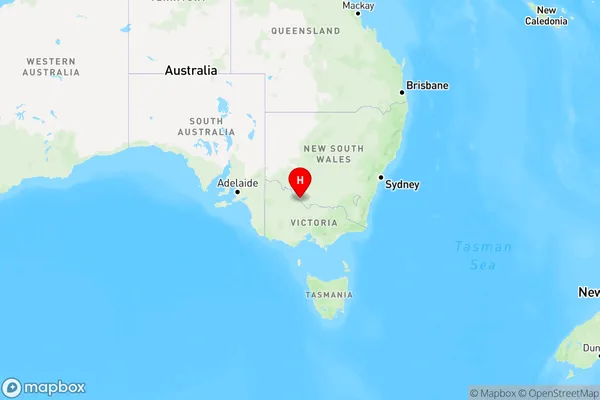 Gonn,New South Wales Region Map