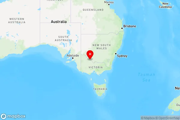 Murray Downs,New South Wales Region Map