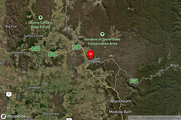 Hermitage Flat,New South Wales Satellite Map