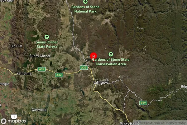 Springvale,New South Wales Satellite Map