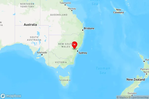 Springvale,New South Wales Region Map