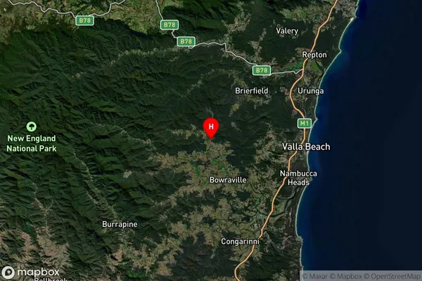 Missabotti,New South Wales Satellite Map