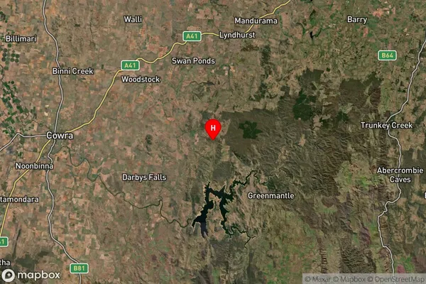 Roseberg,New South Wales Satellite Map