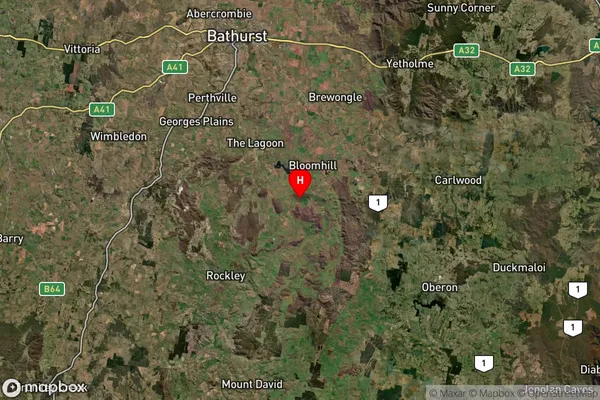 Tannas Mount,New South Wales Satellite Map