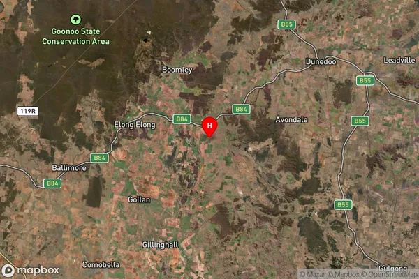 Medway,New South Wales Satellite Map