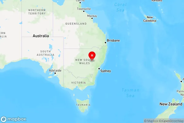 Medway,New South Wales Region Map