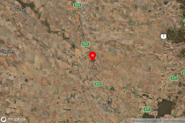 Armatree,New South Wales Satellite Map