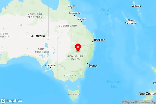 Gungalman,New South Wales Region Map