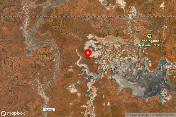 Hungerford,New South Wales Satellite Map
