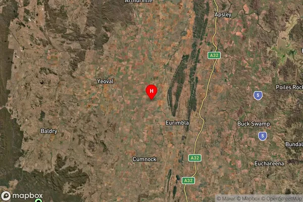 Loombah,New South Wales Satellite Map