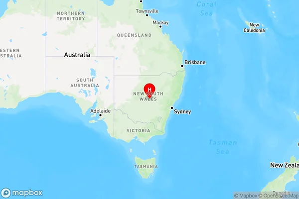 Boona Mount,New South Wales Region Map