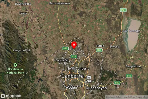 Taylor,Australian Capital Territory Satellite Map