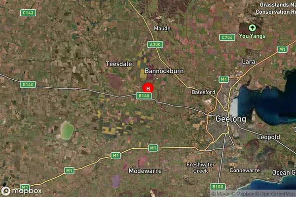 Murgheboluc,Victoria Satellite Map