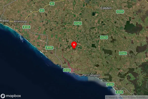 Curdievale,Victoria Satellite Map