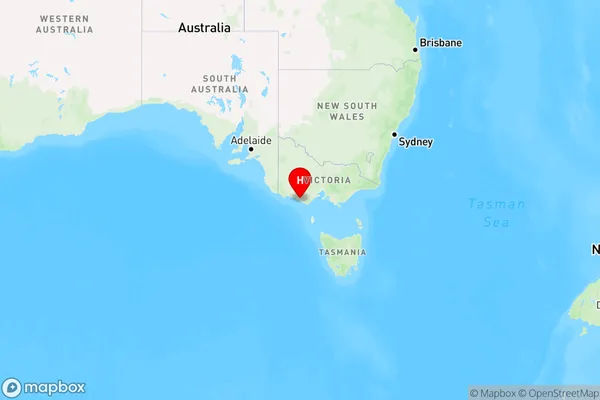 Curdievale,Victoria Region Map