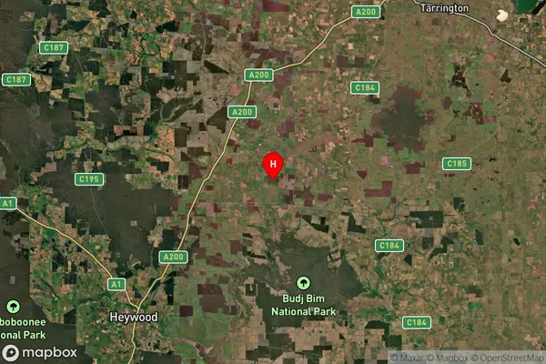 Condah Swamp,Victoria Satellite Map