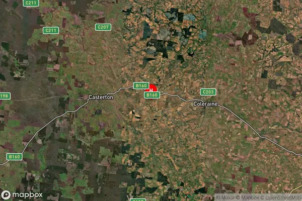 Muntham,Victoria Satellite Map