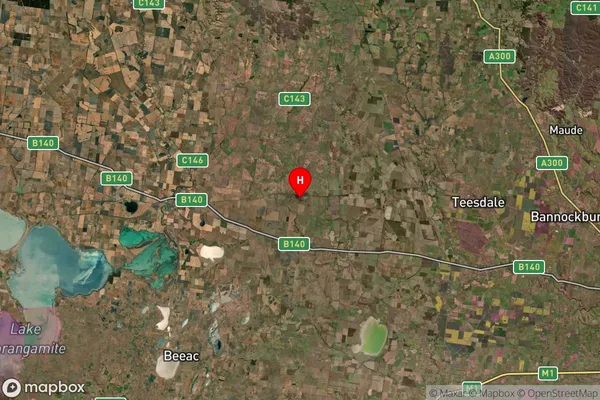 Barunah Plains,Victoria Satellite Map