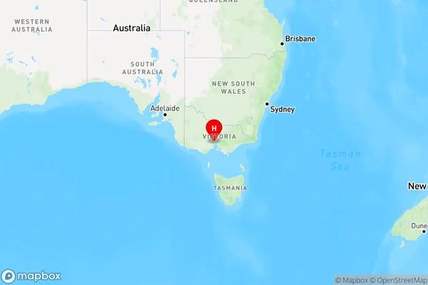 Grangefields,Victoria Region Map