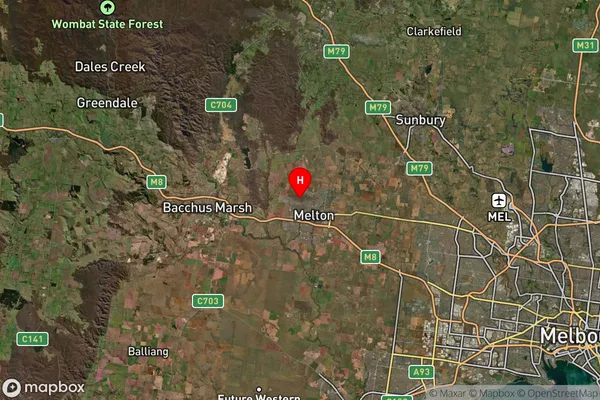 Harkness,Victoria Satellite Map