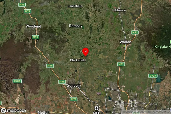 Winter Valley,Victoria Satellite Map