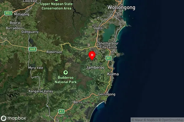 Curramore,New South Wales Satellite Map