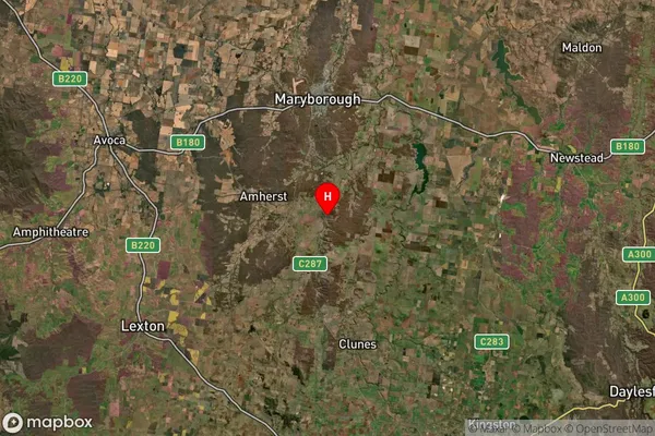 Red Lion,Victoria Satellite Map