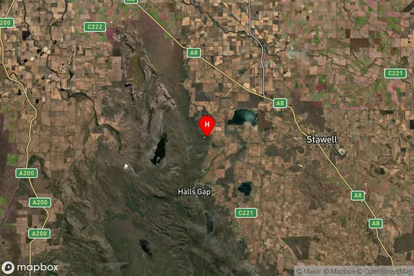 Mount Dryden,Victoria Satellite Map