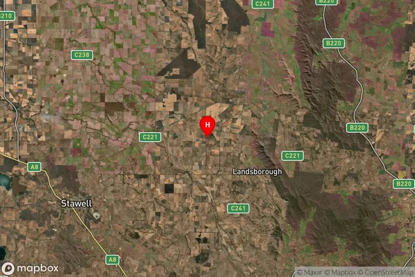 Tulkara,Victoria Satellite Map