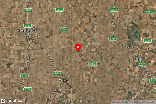 Boolite,Victoria Satellite Map