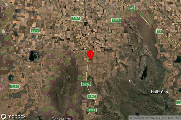 Brimpaen,Victoria Satellite Map