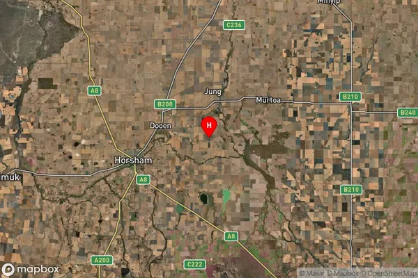 Longerenong,Victoria Satellite Map