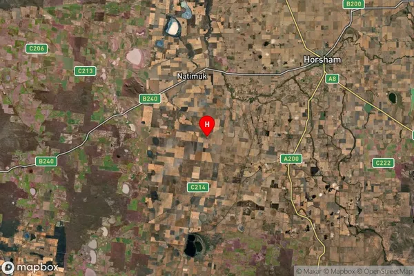 Noradjuha,Victoria Satellite Map