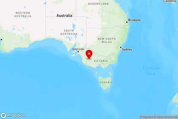 Tooan,Victoria Region Map