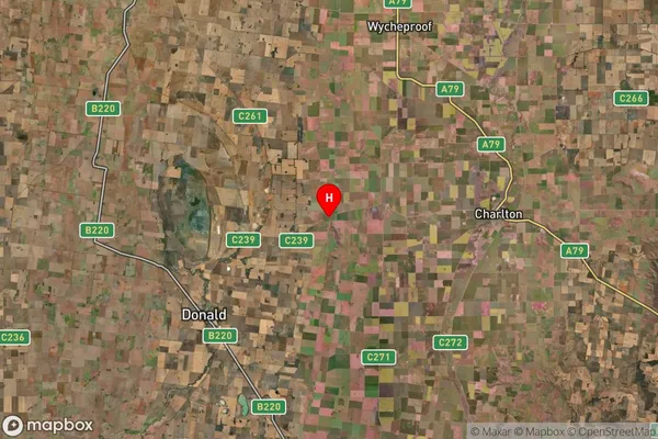 Jeffcott,Victoria Satellite Map