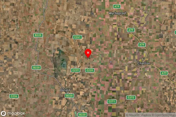 Jeffcott North,Victoria Satellite Map